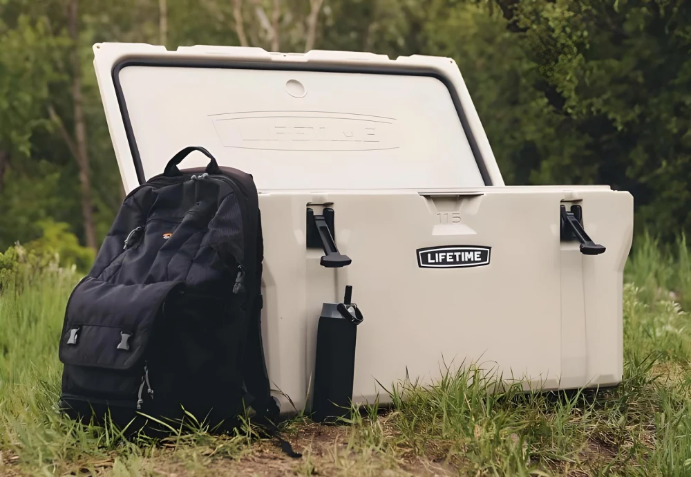 outdoor cooler with storage